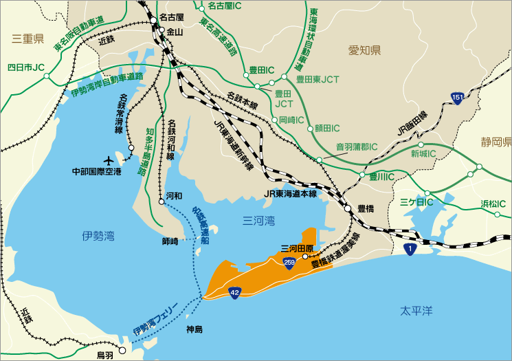 愛知県田原市