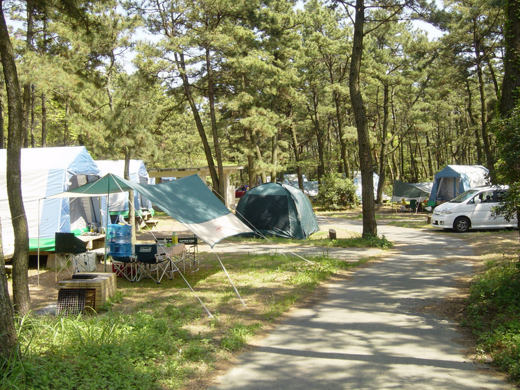 G.W.や夏休みにファミリーで賑わうキャンプ場