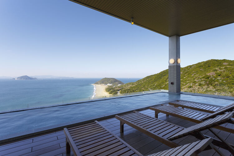 「spaVIEW」の露天風呂から眺める景色は何よりの贅沢
